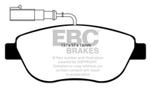 Cargar imagen en el visor de la galería, EBC 12+ Fiat 500 1.4 Turbo Abarth Yellowstuff Front Brake Pads