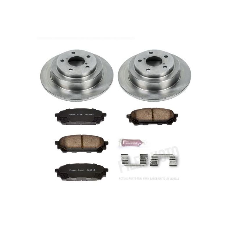 Power Stop 05-06 Saab 9-2X Rear Autospecialty Brake Kit