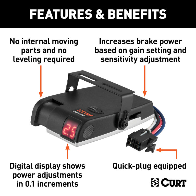 Curt Discovery Trailer Brake Controller