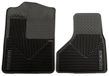Cargar imagen en el visor de la galería, Husky Liners 08-10 Ford F-250/F-350/F-450 SuperDuty Heavy Duty Black Front Floor Mats