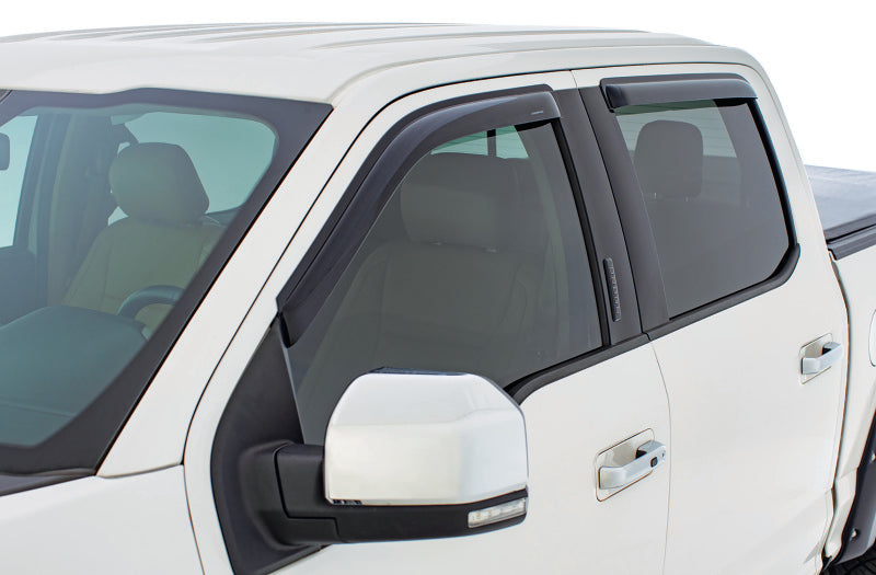 Stampede 2010-2017 GMC Terrain Tape-Onz Sidewind Deflector 4pc - Smoke