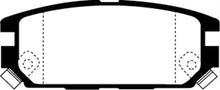 Cargar imagen en el visor de la galería, EBC 91-93 Dodge Stealth 3.0 4WD Redstuff Rear Brake Pads