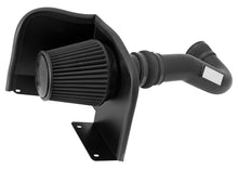 Cargar imagen en el visor de la galería, K&amp;N 07-08 Chevy Silverado 1500 4.8L/5.3L V8 / 07-08 GMC Yukon 4.8L/5.3L V8 Black Perf Intake Kit