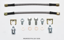 Cargar imagen en el visor de la galería, Wilwood Flexline Kit D52 Caliper 10in w/ Banjo 10mm -3/8-24 Chassis