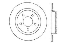 Cargar imagen en el visor de la galería, StopTech 04-10 Mazda3 Slotted &amp; Drilled Left Rear Rotor