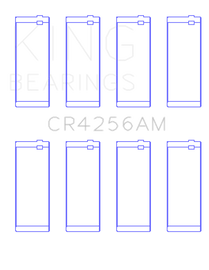 King Engine Bearings Chrysler 148/148 Turbo DOHC 16V/Jeep 148 DOHC 16V Rod Bearing Set - Size STD