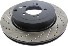 Cargar imagen en el visor de la galería, StopTech Slotted &amp; Drilled Sport Brake Rotor