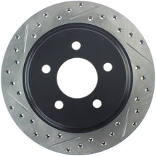 Cargar imagen en el visor de la galería, StopTech Slotted &amp; Drilled Sport Brake Rotor