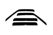 Cargar imagen en el visor de la galería, AVS 01-05 Chevy S10 Crew Cab Ventvisor Outside Mount Window Deflectors 4pc - Smoke