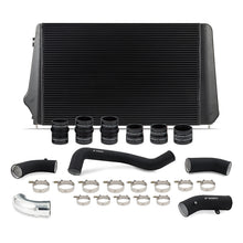 Cargar imagen en el visor de la galería, Mishimoto 17-19 GM L5P Duramax Intercooler Kit - Black w/ WBK Pipes