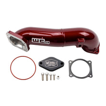 Cargar imagen en el visor de la galería, Wehrli 11-16 LML Duramax Passenger Side Upper Crossover Intercooler Pipe Kit - WCFab Red