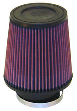 Cargar imagen en el visor de la galería, K&amp;N Universal Rubber Filter 3 1/2inch ID FLG / 6inch Base / 4-5/8inch Top / 6inch Height