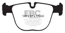 Cargar imagen en el visor de la galería, EBC 10+ BMW X5M 4.4 Twin Turbo Redstuff Rear Brake Pads