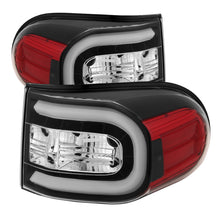 Cargar imagen en el visor de la galería, Spyder Toyota FJ Cruiser 07-13 Light Bar LED Tail Lights Black ALT-YD-TFJ07-LBLED-BK