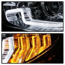 Cargar imagen en el visor de la galería, Spyder 16-18 Honda Civic 4Dr w/LED Seq Turn Sig Lights Proj Headlight - Chrome - PRO-YD-HC16-SEQ-C