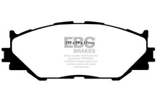 Cargar imagen en el visor de la galería, EBC 06-08 Lexus IS250 2.5 Yellowstuff Front Brake Pads