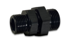 Cargar imagen en el visor de la galería, Vibrant -12AN ORB Male to Male Union Adapter - Anodized Black