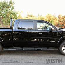 Cargar imagen en el visor de la galería, Westin 19-21 Ram 1500 Crew Cab R5 M-Series Wheel-to-Wheel Nerf Step Bars - Black