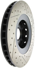 Cargar imagen en el visor de la galería, StopTech Drilled &amp; Slotted Right Sport Brake Rotor for 2009 Cadillac CTS-V