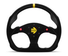 Cargar imagen en el visor de la galería, Momo MOD30 Buttons Steering Wheel 320 mm -  Black Suede/Black Spokes/1 Stripe