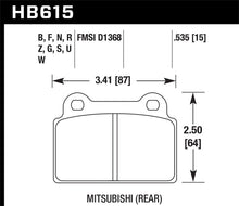 Load image into Gallery viewer, Hawk 08-12 Mitsubishi Lancer Evo X (1 pc Front Rotor) DTC-30 Race Rear Brake Pads