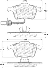 Cargar imagen en el visor de la galería, StopTech Street Touring 1/05-09 Audi A4/A4 Quattro Front Brake Pads