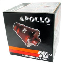 Cargar imagen en el visor de la galería, K&amp;N Universal Apollo Black Cold Air Intake - 70mm OD FLG PP