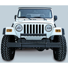 Cargar imagen en el visor de la galería, Rugged Ridge Brush Guard Textured Black 87-95 Jeep Wrangler YJ