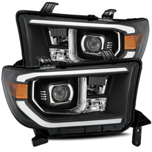 Load image into Gallery viewer, AlphaRex 07-13 Toyota Tundra PRO-Series Projector Headlights Plank Style Black w/Activation Light