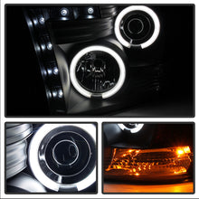 Cargar imagen en el visor de la galería, Spyder Dodge Ram 1500 09-14 Projector Headlights Halogen- CCFL Halo LED - Blk PRO-YD-DR09-CCFL-BK