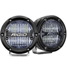 Cargar imagen en el visor de la galería, Rigid Industries 360-Series 4in LED SAE J583 Fog Light - White (Pair)