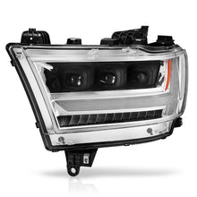 Cargar imagen en el visor de la galería, ANZO 19-20 Dodge Ram 1500 Tradesman LED Projector Headlights Plank Style w/Sequential Black (Driver)