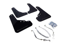 Cargar imagen en el visor de la galería, Rally Armor 12-18 Fiat 500 Black UR Mud Flap w/Grey Logo