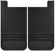 Cargar imagen en el visor de la galería, Husky Liners Universal 12in Wide Black Rubber Rear Mud Flaps w/o Weight