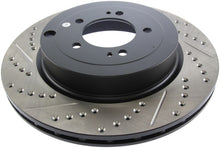 Cargar imagen en el visor de la galería, StopTech Slotted &amp; Drilled Sport Brake Rotor