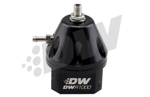 Cargar imagen en el visor de la galería, DeatschWerks DWR1000 Adjustable Fuel Pressure Regulator - Black