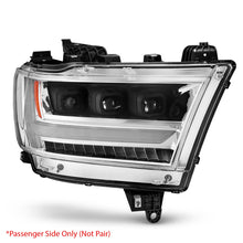 Cargar imagen en el visor de la galería, ANZO 19-20 Dodge Ram 1500 Tradesman LED Projector Headlights Plank Style w/Sequential Black (Pass.)