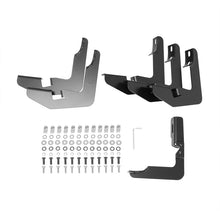 Cargar imagen en el visor de la galería, Westin 2014-2018 Chevy Silverado 1500 Crew Cab PRO TRAXX 5 Oval Nerf Step Bars - Black