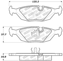 Cargar imagen en el visor de la galería, StopTech Performance Rear Brake Pads