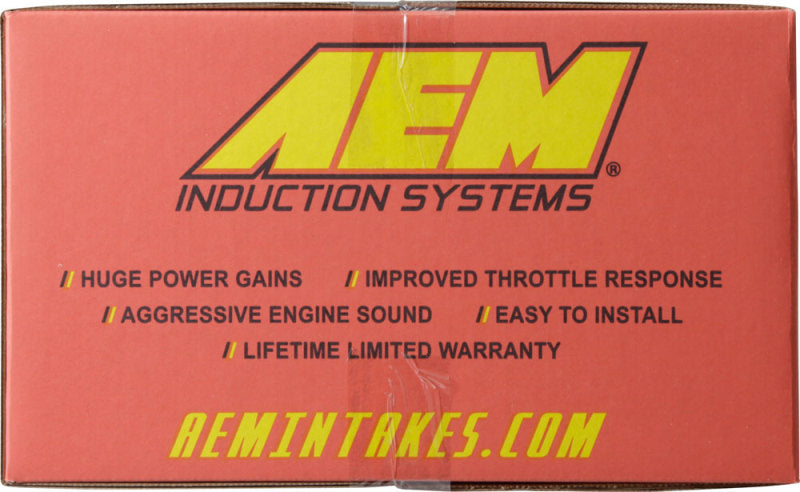 AEM 88-91 Civic EX/SI CRX SI Red Short Ram Intake