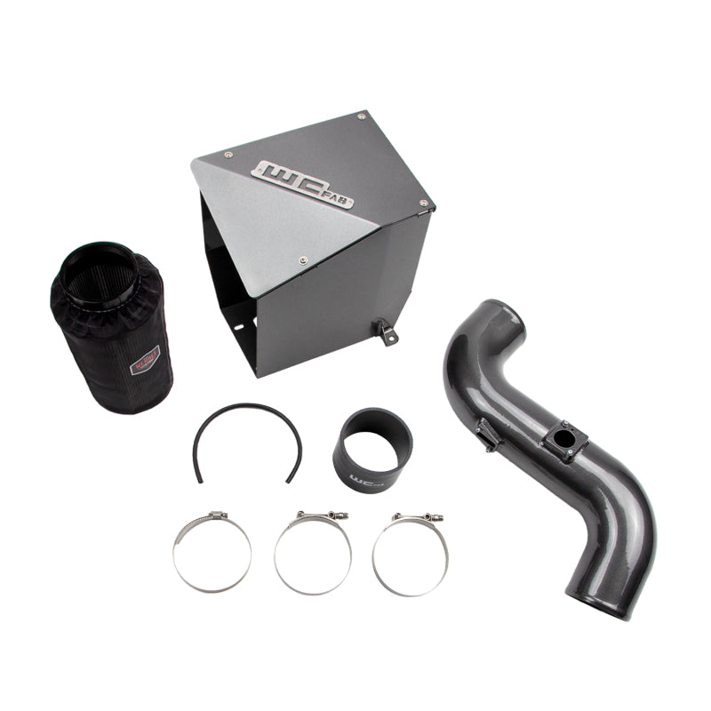 Wehrli 11-16 Chevrolet Duramax LML 4in Intake Kit - Gloss White