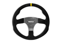 Cargar imagen en el visor de la galería, Sparco Steering Wheel R350B Suede w/ Button
