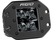 Cargar imagen en el visor de la galería, Rigid Industries D2 - Midnight Edition Flush Mount Spot Light - Single
