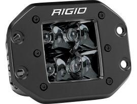Rigid Industries D2 - Midnight Edition Flush Mount Spot Light - Single