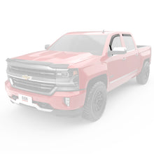 Cargar imagen en el visor de la galería, EGR 14+ Chev Silverado/GMC Sierra Crw Cab In-Channel Window Visors - Set of 4 - Matte (571775)