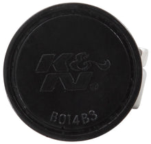 Cargar imagen en el visor de la galería, K&amp;N 0.75 inch ID 1.375 inch OD 1.125 inch H Clamp On Crankcase Vent Filter