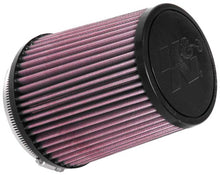 Cargar imagen en el visor de la galería, K&amp;N Universal Air Filter 4in Flange / 5-3/8in Base / 4-1/2in Top / 6in Height