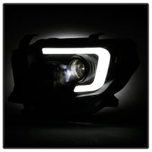 Cargar imagen en el visor de la galería, Spyder 14-17 Toyota Tundra(SR/SR5) Light Bar Projector Headlights - LED - Black PRO-YD-TTU14AP-BK