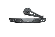 Cargar imagen en el visor de la galería, Rugged Ridge 18-22 Jeep Wrangler (JL) Rubicon/Spt 2dr HD Rear Bumper w/Swing Out Tire Carrier - Blk