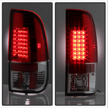 Cargar imagen en el visor de la galería, Spyder Ford F150 side 97-03/F250/350 Duty 99-07 LED Tail Lights Red Clear ALT-YD-FF15097-LED-RC